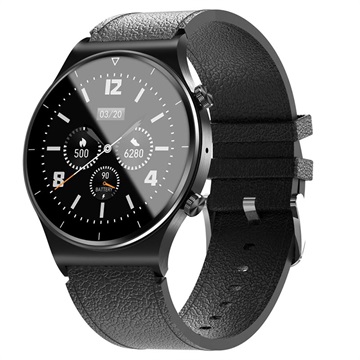 Smartwatch Impermeable con Pulsómetro K12 - Negro