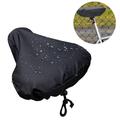 Cubresillín impermeable para bicicleta - Negro