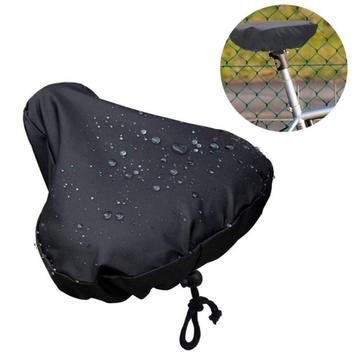Cubresillín impermeable para bicicleta - Negro