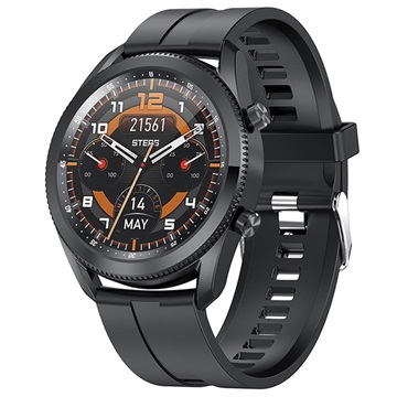 Smartwatch Impermeable con Pulsómetro K12 - Negro