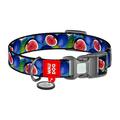 Waudog collar de perro de nylon con código QR - Tamaño M