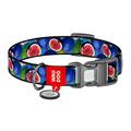 Waudog collar de perro de nylon con código QR - Tamaño XL