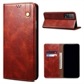 Funda Waxy Series para Xiaomi 11T/11T Pro - Estilo Cartera - Marrón