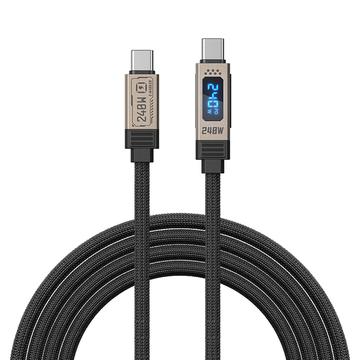Cable USB-C Wekome WDC-49 Ladon 4 - 240W, 40Gbps - 1.2m