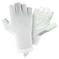West Biking YP0211265 Guantes de ciclismo Shock-Absorb de medio dedo - L - Blanco