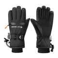 West Biking YP0211271 Guantes de esquí impermeables con soporte táctil - S - Negro