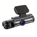 Dash Cam WiFi de doble lente 1080p con visión nocturna por infrarrojos