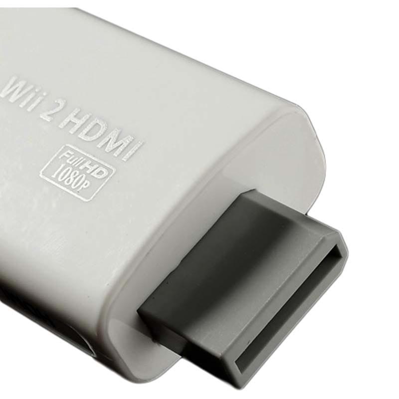 Conversor / Adaptador HDMI 3.5mm Audio Full HD para Wii - Blanco