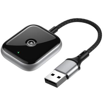 Dongle CarPlay de cable a inalámbrico para iPhone - Negro
