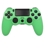 Mando de juegos inalámbrico Gamepad para PS4 Joystick con altavoz y conector para auriculares estéreo - Verde