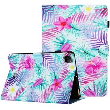 Wonder Series Funda Folio para iPad Pro 11 (2024) - Hojas y flores