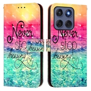 Funda Cartera Wonder Series para Motorola Edge 60/60 Fusion - Nunca dejes de soñar