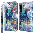 Funda Wonder para Samsung Galaxy A71 - Estilo Cartera - Árbol de Colores