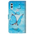 Funda Wonder - Huawei Honor 10 Lite, P Smart (2019) - Estilo Cartera - Mariposa Azul