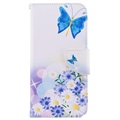 Funda Cartera Wonder Series Huawei P Smart - Mariposa Azul