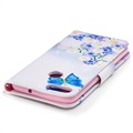 Funda Cartera Wonder Series Huawei P Smart - Mariposa Azul