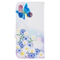 Funda Cartera Wonder Series para Huawei P30 Lite - Mariposa Azul