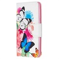 Funda Cartera Wonder Series Samsung Galaxy A20e - Mariposas