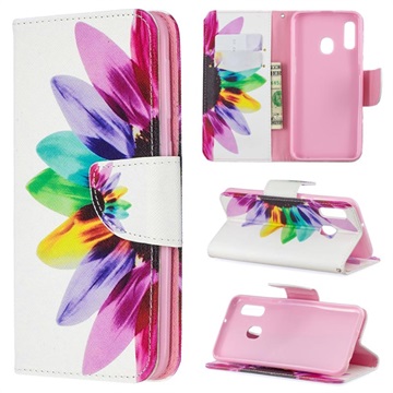 Funda Cartera Wonder Series Samsung Galaxy A20e - Flor