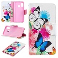 Funda Wonder para Samsung Galaxy A40 - Estilo Cartera - Mariposas