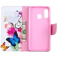 Funda Wonder para Samsung Galaxy A40 - Estilo Cartera - Mariposas