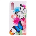 Funda Cartera Wonder Series Samsung Galaxy A50 - Mariposas