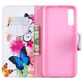 Funda Cartera Wonder Series Samsung Galaxy A50 - Mariposas