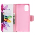 Funda Wonder para Samsung Galaxy A71 - Estilo Cartera - Flor