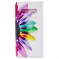 Funda Cartera Wonder Series Samsung Galaxy S10+ - Flor