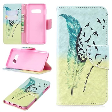 Funda Cartera Wonder Series para Samsung Galaxy S10e - Pájaros