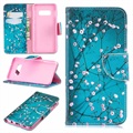 Funda Cartera Wonder Series para Samsung Galaxy S10e - Flores Blancas