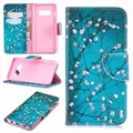 Funda Cartera Wonder Series para Samsung Galaxy S10e - Flores Blancas