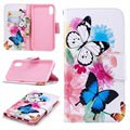 Funda Cartera para iPhone XR - Wonder Serie - Mariposas