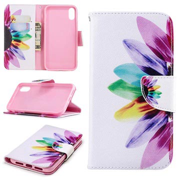 Funda Cartera para iPhone XR - Wonder Serie - Flor