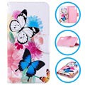 Funda Wonder Series para iPhone XS Max - Estilo Cartera - Mariposas