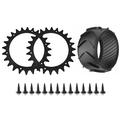 Juego de púas antideslizantes y protector de ruedas para cortacésped robótico Worx Landroid serie S/M