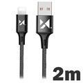 Baseus Cafule USB 2.0 / Lightning Cable - 1m - Black / Grey