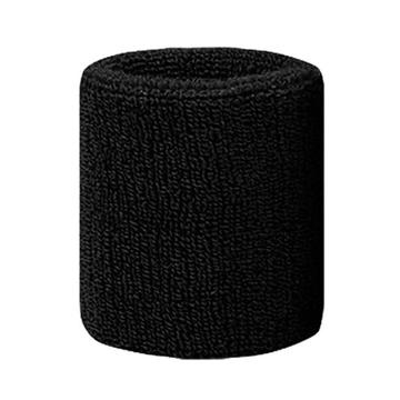 Muñequera sudadera para correr, tenis y ciclismo - Negro