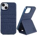 Funda con Tapa Vertical X-Level Journey para iPhone 14 Plus - Azul