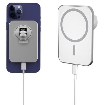 X16 Cargador de coche inalámbrico magnético para Air Vent 15W - Blanco