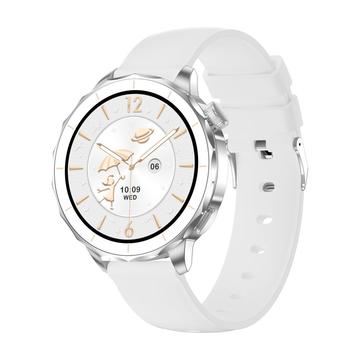 Elegante reloj inteligente X2Mini con 4GB de memoria e idioma danés - Plata