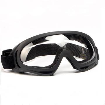 X400 Gafas Tácticas para Motociclismo/Esquí con Lentes Reforzadas - Transparente