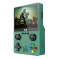 Consola de videojuegos portátil X6 HD con pantalla de 3,5 pulgadas Máquina de videojuegos integrada con diseño de joystick doble