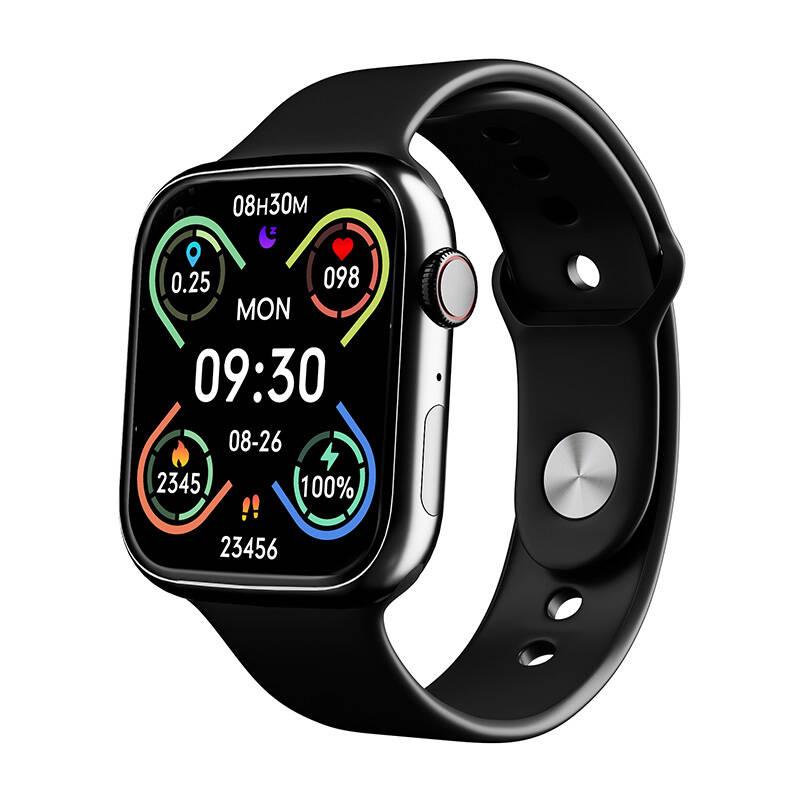 XO M40 Smartwatch sumergible con pulsometro Negro