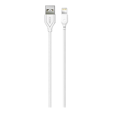Cable de Datos y Carga XO NB103 Lightning - 1m - Blanco