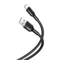 XO NB212 Cable USB-A / USB-C - 2,1A, 1m - Negro
