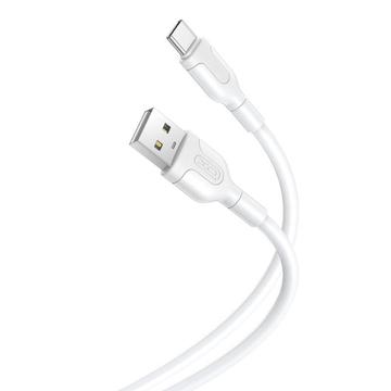 XO NB212 Cable USB-A / USB-C - 2,1A, 1m - Blanco