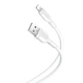 XO NB212 Cable USB a Lightning - 1m/2.1A - Blanco