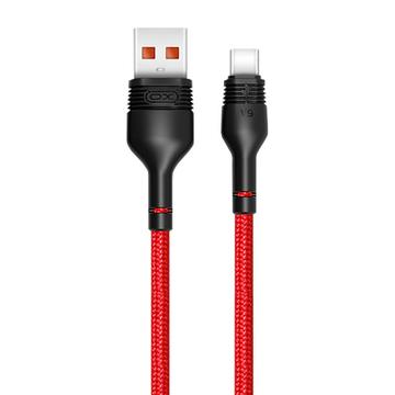 XO NB55 Cable USB-A / USB-C - 5A, 1m - Rojo