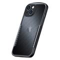 Carcasa de TPU Xundd para iPhone 14 Plus - Fibra de Carbono - Negro